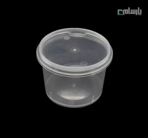 سطل ماکروویوی گرد 310 سی سی شفاف-🥣 سطل ماکروویوی گرد ۳۱۰ سیسی شفاف | ظرف مقاوم و سبک