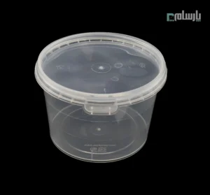 سطل ماکروویوی گرد 750 سی سی شفاف-🥣 سطل ماکروویوی گرد ۷۵۰ سیسی شفاف | مقاوم برای غذا