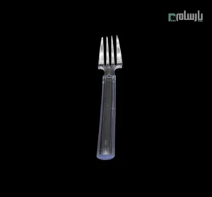 چنگال یکبار مصرف میلان شیشه ای-🍴 چنگال میلان شیشهای یکبار مصرف | لوکس و شفاف