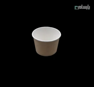 لیوان یکبار مصرف مدل كاغذي كرافت 120 سي سي-🥤 لیوان کاغذی کرافت ۱۲۰ سی سی | ظرف نوشیدنی کوچک