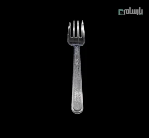 چنگال کروکو شفاف-🍴 چنگال کروکو شفاف یکبار مصرف | سبک و مقاوم