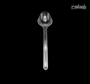 قاشق یکبار مصرف الماس شفاف