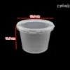 سطل ماکروویو یکبار مصرف 1100 سی سی شفاف-ابعاد