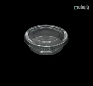 پیاله سسی یکبار مصرف 50 سی سی درب دار-پت-پیاله سسی ۵۰ سی سی دربدار پت | مناسب سس تکنفره