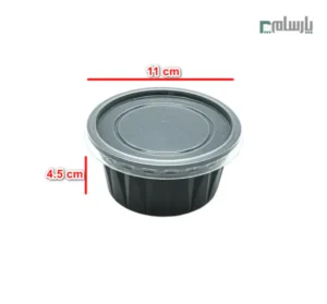 ظرف یکبار مصرف خورشتی الماسی-مدل پریما-ابعاد