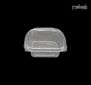 ظرف یکبار مصرف دلی 150 سی سی لولایی-پت-ظرف دلی ۱۵۰ سی سی لولایی پت | ظرف کوچک و بهداشتی