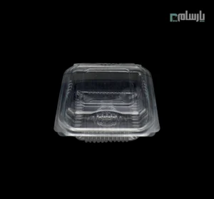 ظرف یکبار مصرف روبیک 400 سی سی-پت-📦 ظرف روبیک ۴۰۰ سی سی پت | طراحی جذاب