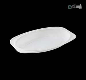 دیس یکبار مصرف گیاهی متوسط آملون-🍽️ دیس یکبار مصرف گیاهی متوسط آملون | مناسب پذیرایی 🎉 خرید عمده