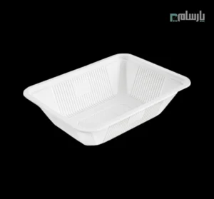 ظرف یکبار مصرف گیاهی طرح آلومینیوم ۱۲۰۰ سی سی آملون-🥡 قیمت ویژه ظرف یکبار مصرف گیاهی طرح آلومینیوم ۱۲۰۰ سی سی آملون | مستقیم از کارخانه 🏭