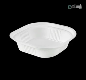 ظرف یکبار مصرف گیاهی سیب زمینی خوری آملون