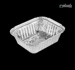 ظرف یکبار مصرف آلومینیومی خورشتی پارسه کد 728