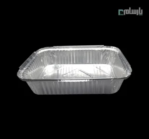 ظرف یکبار مصرف آلومینیومی سه پرس ویژه کد ۱۱۶