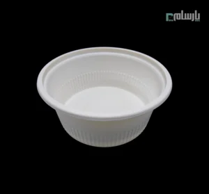 سطل گیاهی یکبار مصرف کوتاه ۱۰۰۰ سی سی آملون-زاویه دیگر