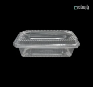 ظرف یکبار مصرف لانچ باکس زیپ دار بلند-پت-🍱 لانچ باکس زیپدار بلند پت | حمل آسان و مطمئن غذا