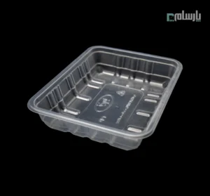 ظرف بسته بندی گوشت پلی پرو شفاف ابعاد 4×14×18