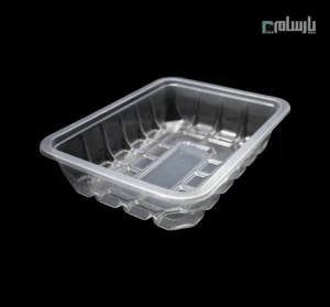 ظرف بسته بندی شفاف گوشت ابعاد 5×17×22