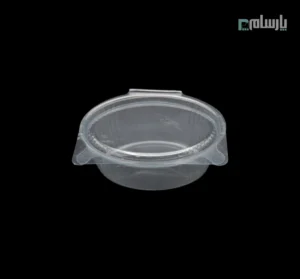 ظرف سس خوری لولایی یکبار مصرف 50 سی سی-پت