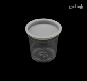 ظرف تست سس یکبار مصرف درب دار-پت