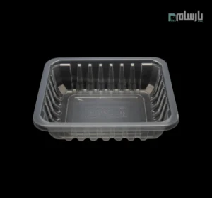 ظرف پروتئینی پلی پرو یکبار مصرف شفاف ابعاد 3×11×14
