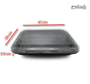 دیس بسته بندی مرغ پت ابعاد 5.5×28×41-ابعاد