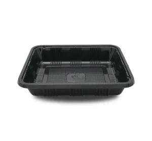 جا گوشتی یکبار مصرف پت مشکی ابعاد 4×17.5×21.5