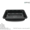 جا گوشتی یکبار مصرف پت مشکی ابعاد 4×17.5×21.5-زاویه دیگر