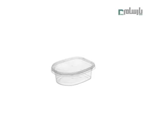 ظرف یکبار مصرف مایکروویو 125 سی سی شفاف