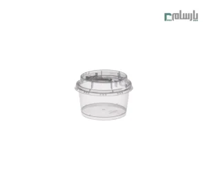 سطل ماکروویوي 200 سی سی درب بزرگ شفاف