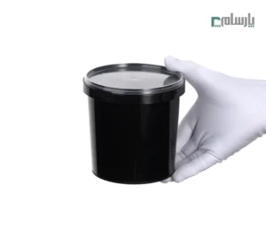 سطل یکبار مصرف مایكروويو 1000 سی سی مشکی