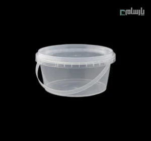 ظرف یکبار مصرف گرد 750 سی سی شفاف ماکروویوی پولاد پویش – 🥡 ظرف گرد شفاف 750cc پولاد پویش | مناسب بستهبندی غذا