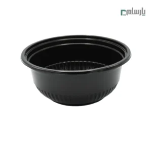ظرف یکبار مصرف مشکی سالاد کد HD700 مهرپارسا – 🥗 ظرف سالاد مشکی HD700 مهرپارسا | بهداشتی و باکیفیت