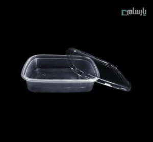 ظرف یکبار مصرف شفاف تک خانه مهرپارسا کد L3 – 🍛 ظرف تکخانه شفاف L3 مهرپارسا | بهداشتی و کاربردی