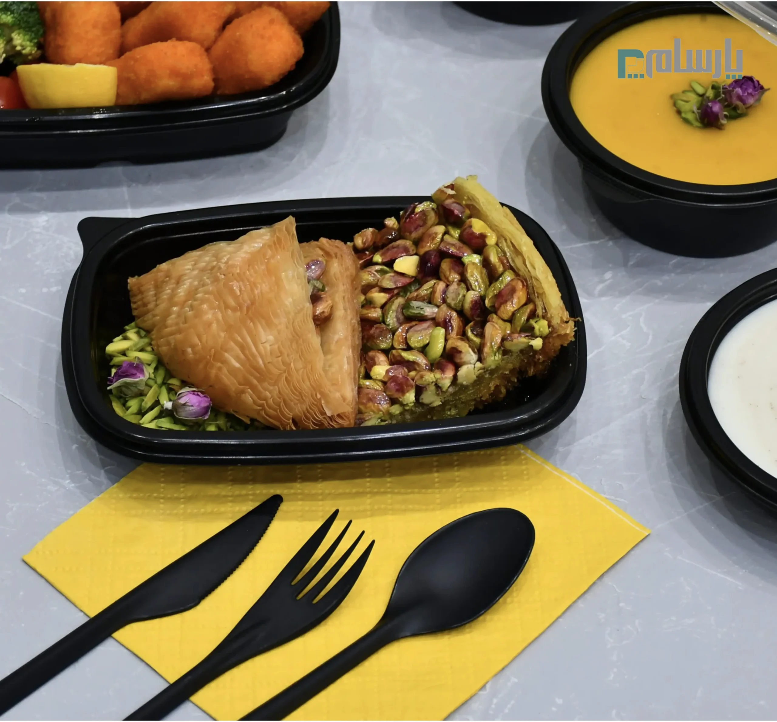 ظروف یکبار مصرف رستوران