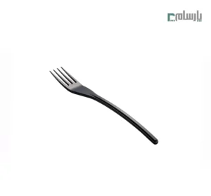 چنگال یکبار مصرف مدل موج مشکی