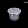 سطل یکبار مصرف 1000 سی سی شفاف درب دار پریما - 🥤 سطل شفاف دربدار 1000 سی سی کاربردی