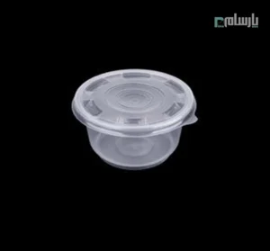 سطل یکبار مصرف 750 سی سی شفاف درب دار پریما - 🥤 سطل شفاف دربدار 750 سی سی مقاوم