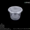 سطل یکبار مصرف 1000 سی سی شفاف درب دار پریما - 🥤 سطل شفاف دربدار 1000 سی سی کاربردی-زاویه دیگر