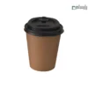 لیوان کاغذی یکبار مصرف تک جداره کرافت 220 سی سی – ☕ لیوان کرافت قهوه‌ای تک‌جداره مناسب اسپرسو، نسکافه و نوشیدنی‌های گرم