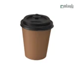 لیوان کاغذی یکبار مصرف تک جداره کرافت 220 سی سی – ☕ لیوان کرافت قهوه‌ای تک‌جداره مناسب اسپرسو، نسکافه و نوشیدنی‌های گرم
