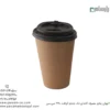 لیوان یکبار مصرف کاغذی تک جداره کرافت 360 سی سی – ☕ لیوان کرافت قهوه‌ای تک‌جداره مناسب چای، قهوه و نوشیدنی‌های گرم-زاویه دیگر
