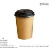 لیوان یکبار مصرف کاغذی 110 سی سی دوجداره صاف کرافت – ☕ لیوان کرافت دوجداره مقاوم مناسب اسپرسو، چای و نوشیدنی‌های داغ-زاویه دیگر