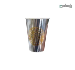 لیوان یکبار مصرف کاغذی 360 سی سی کرکرهای متالایز استارباکس – ☕ لیوان کرکرهای طرح استارباکس با روکش متالایز مناسب نوشیدنیهای داغ و سرو بیرونبر