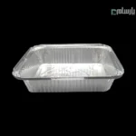 ظرف یکبار مصرف آلومینیومی دو پرس ویژه کد ۱۱۴