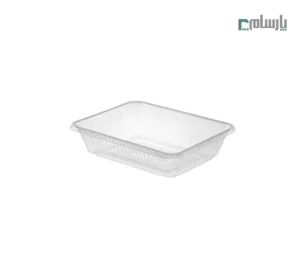 ظرف یکبار مصرف پروتئینی کوچک عمق ۵ پت-شفاف