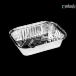 ظرف یکبار مصرف آلومینیومی نیم پرسی کد 112