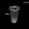 لیوان یکبار مصرف کلاسیک 550 سی سی-ابعاد